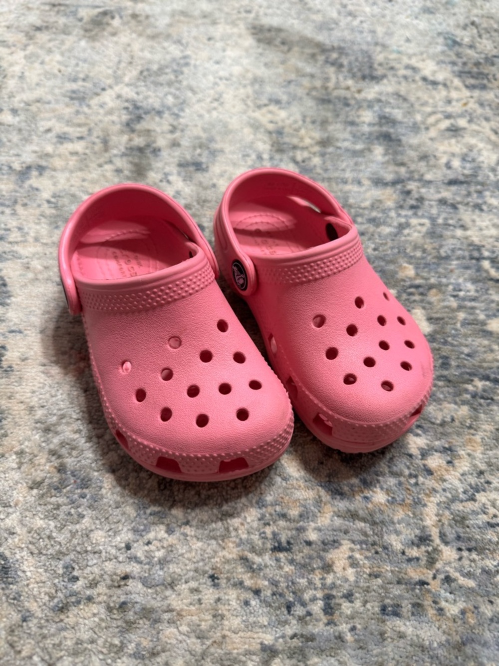 CROCS Kids Bubblegum Pink Clog Sandals